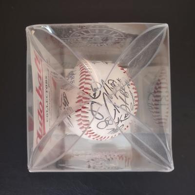 LOT 34K: 2008 World Series Champion Phillies Facsimile Signed Baseballs
