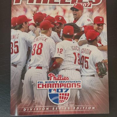LOT 35K: MLB Philadelphia Phillies Magazines, Media Guides & 2020 Season Tickets w/ Player Portraits
