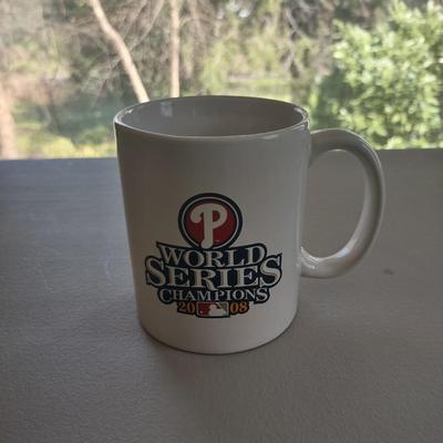 LOT 37K: 2008 World Series Champs Phillies Memorabilia
