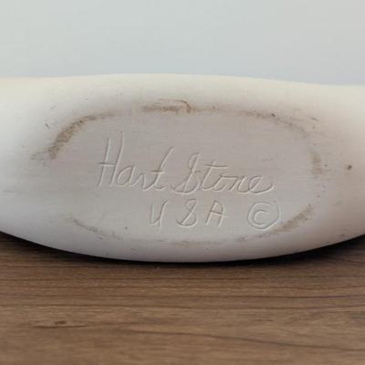 LOT 41K: 1960's MCM Hartstone Round Cork Wine Decanter