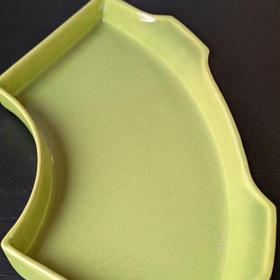 LOT 46K: Vintage Lazy Susan Ceramic Serving Bowl And Dishes
