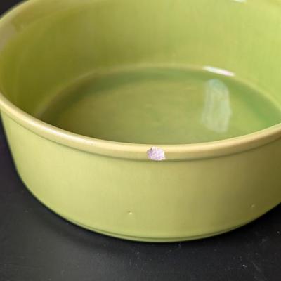 LOT 46K: Vintage Lazy Susan Ceramic Serving Bowl And Dishes