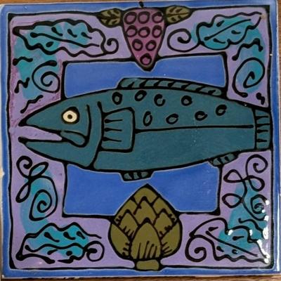 LOT 54K: Collection Of Vintage Ceramic Tiles, From Seattle, Italy And Portugal