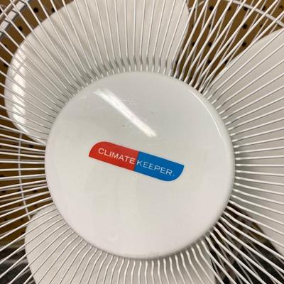 LOT 61U: Three Table / Desk Fans - Windmere and Climate Keeper