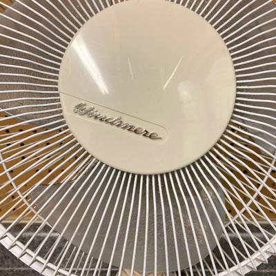 LOT 61U: Three Table / Desk Fans - Windmere and Climate Keeper