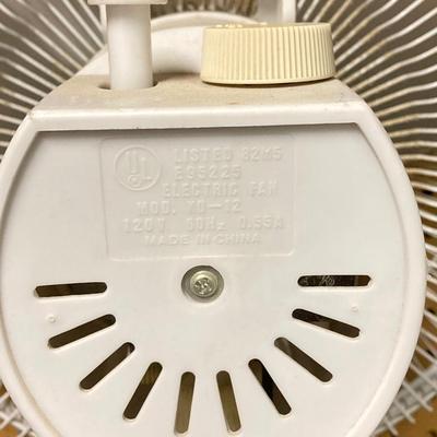 LOT 61U: Three Table / Desk Fans - Windmere and Climate Keeper