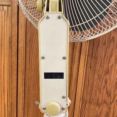 LOT 62U: Pair of Standing Portable Fans - SMC (Shell Electric) Model Sf-16 and Climate Keeper Model FS40-8JC