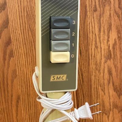 LOT 62U: Pair of Standing Portable Fans - SMC (Shell Electric) Model Sf-16 and Climate Keeper Model FS40-8JC