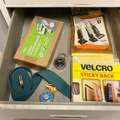 LOT 63U: Utility Room Clean Out - Contents of 10 Drawers