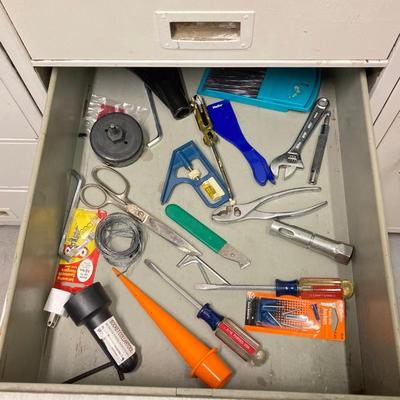 LOT 63U: Utility Room Clean Out - Contents of 10 Drawers