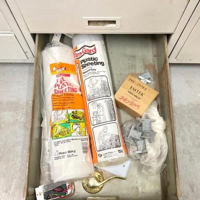 LOT 63U: Utility Room Clean Out - Contents of 10 Drawers