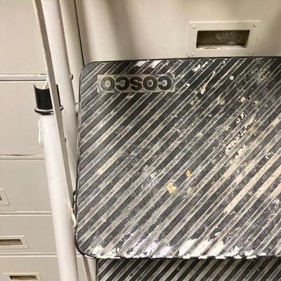 LOT 65U: Davidson 4 Foot Folding Ladder and Cosco Folding Step Stool