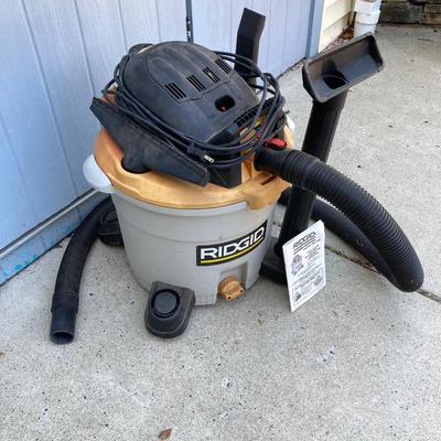 LOT 70G: Ridgid Wet / Dry Vacuum Model WD 12450
