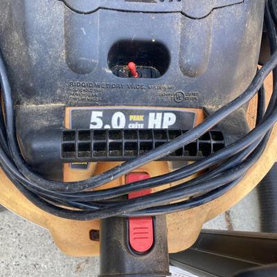 LOT 70G: Ridgid Wet / Dry Vacuum Model WD 12450