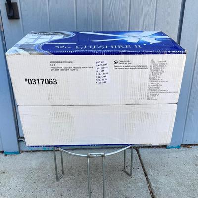 LOT 71G: Harbor Breeze Chesire II White 52 Inch Ceiling Fan in Original Box #0317063 (NOS)