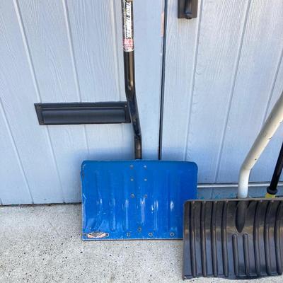 LOT 72G: Collection of Shovels and Brooms