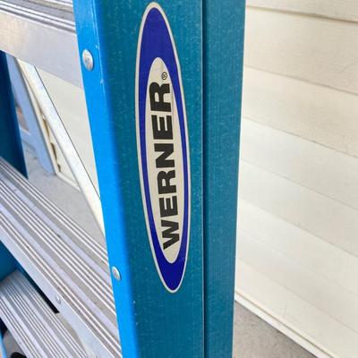 LOT 73G: Werner 8 Foot Folding Step Ladder