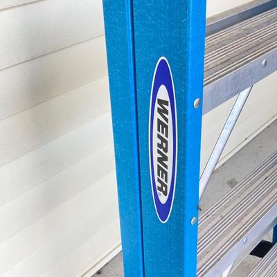 LOT 73G: Werner 8 Foot Folding Step Ladder