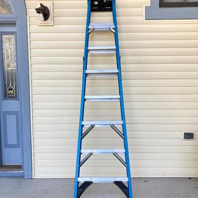 LOT 73G: Werner 8 Foot Folding Step Ladder