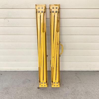 LOT 75G: Pair of Task Force Metal Heavy Duty Sawhorses