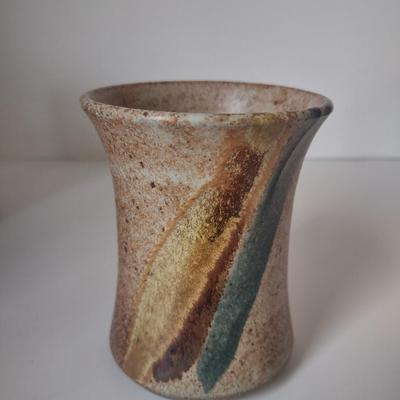 LOT 104K: Studio Art Pottery Vases