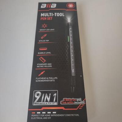 LOT 105K: Small Bluetooth Speaker, Bluetooth Shower Speaker and Multi-Tool Pen Set