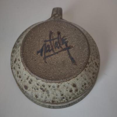 LOT 107K: Various Studio Pottery; Mug, Tray and Bowl