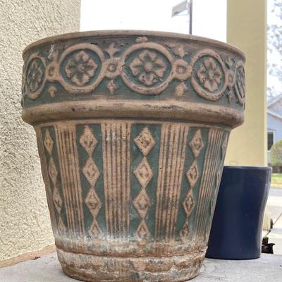 LOT 121G: Large Collection of Planters - Terra Cotta, Ceramic and More