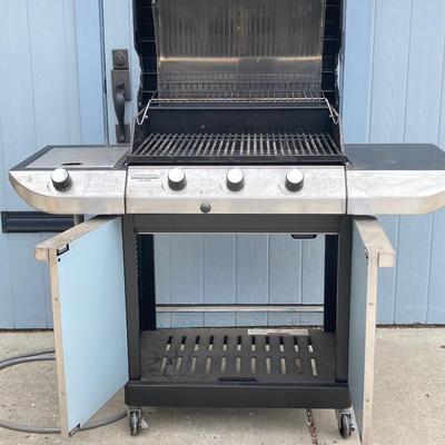 LOT 126G: Char-broil Commercial Series Outdoor Gas Grill with Accessories