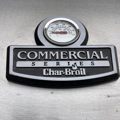 LOT 126G: Char-broil Commercial Series Outdoor Gas Grill with Accessories