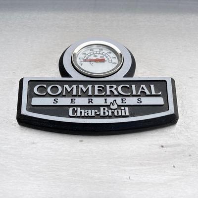 LOT 126G: Char-broil Commercial Series Outdoor Gas Grill with Accessories