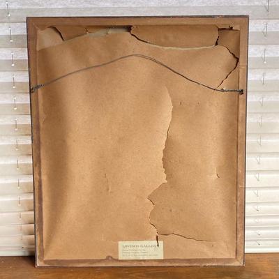 LOT 127X: Signed and Numbered 5/25 Framed Artwork