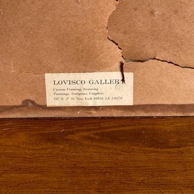 LOT 127X: Signed and Numbered 5/25 Framed Artwork