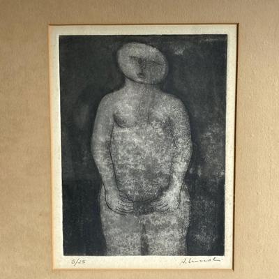 LOT 127X: Signed and Numbered 5/25 Framed Artwork