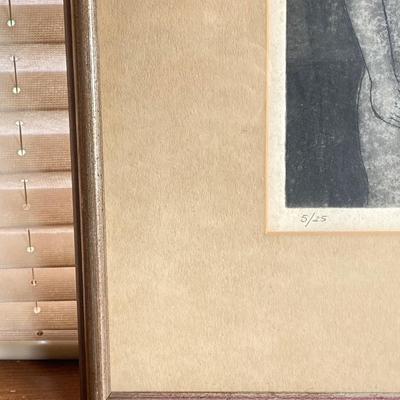 LOT 127X: Signed and Numbered 5/25 Framed Artwork