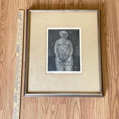 LOT 127X: Signed and Numbered 5/25 Framed Artwork