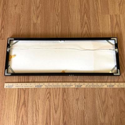 LOT 131X: Framed Wall Art - Initialed SL, Titled "Locomotion" Numbered 7/8 Dec 97