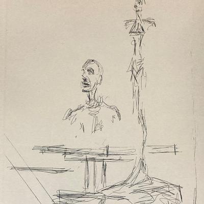LOT 132X: "The Search" by Alberto Giacometti Work of Art with Authentication