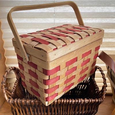 LOT 136X: Large Collection of Decorative Baskets - Harry & David and More