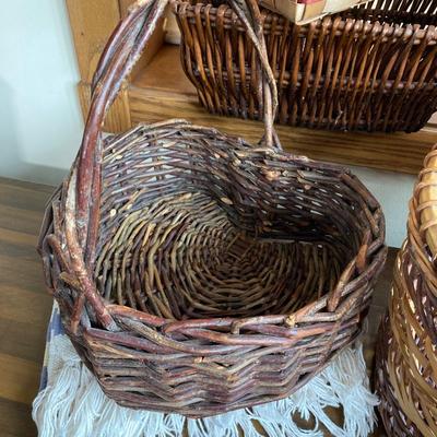 LOT 136X: Large Collection of Decorative Baskets - Harry & David and More