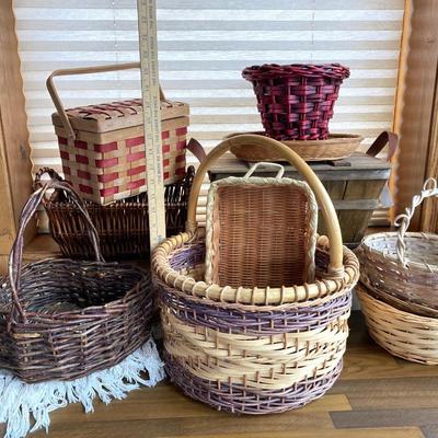 LOT 136X: Large Collection of Decorative Baskets - Harry & David and More