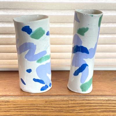 LOT 138X: Pottery Vases and Mugs (Villeroy & Boch, Toscany and Jason Oranzo Fishs Eddy)