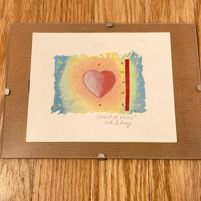 LOT 161X: Pride Collection - "Heart of Mine" Signed Artwork, Para-Lite Paramount Flag Co Outdoor Flag, 3 Towel Set, Stinson...