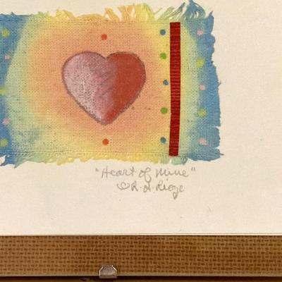 LOT 161X: Pride Collection - "Heart of Mine" Signed Artwork, Para-Lite Paramount Flag Co Outdoor Flag, 3 Towel Set, Stinson...