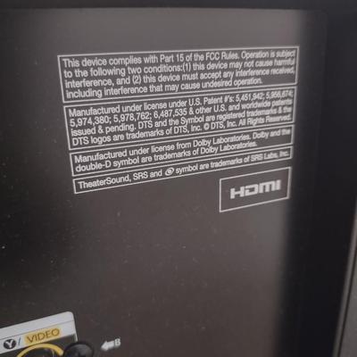 LOT 167: 27.5 in Samsung TV ( Audio Not Tested but Powers On)