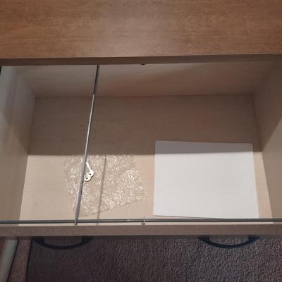 LOT 171B: Wood Filing Cabinet w/ Keys