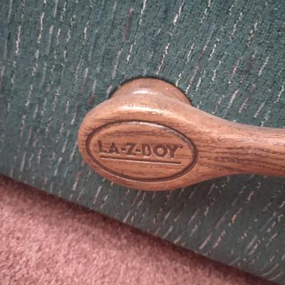 LOT 173B: Green Lazboy Couch with Reclining Sections on Each End