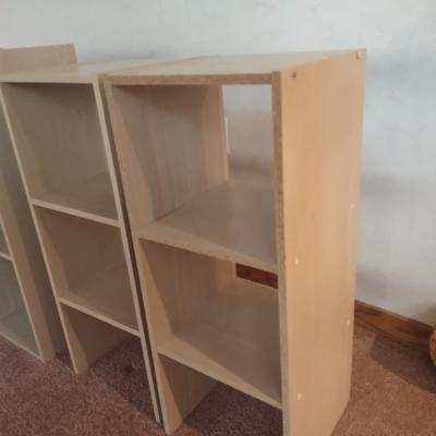 LOT: Wooden Standing Bookcases (4)