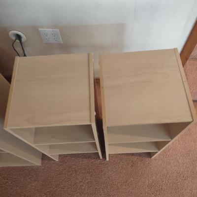 LOT: Wooden Standing Bookcases (4)