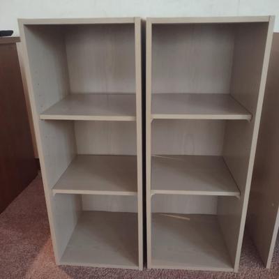 LOT: Wooden Standing Bookcases (4)